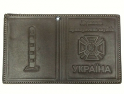 Обкладинка для посвідчення працівників прикордонної служби (потрійна)